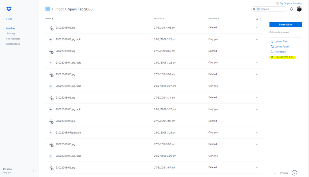 dropbox ransomware protection